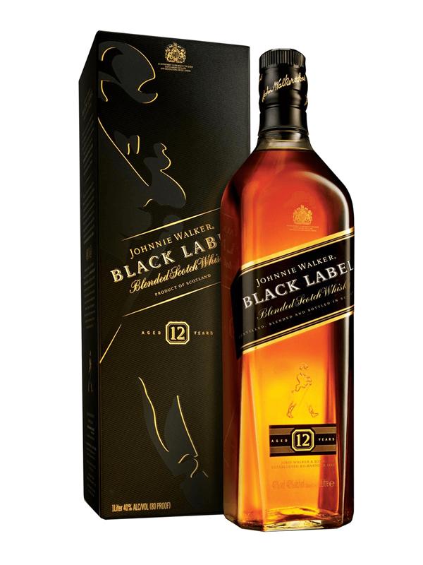 約翰走路12年黑牌1000ML JOHNNIE WALKER 12YO BLACK LABEL1000ML