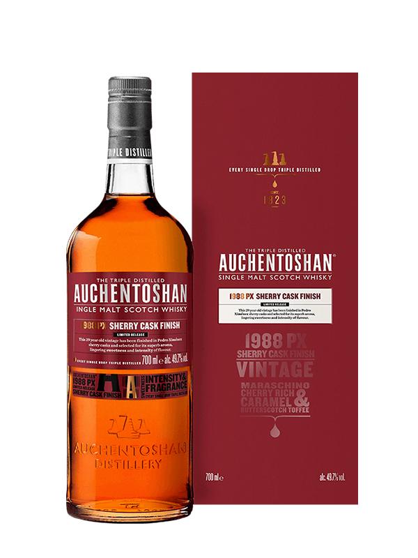 歐肯特軒1988/29年PX雪莉桶 AUCHENTOSHAN 1988PX SHERRY CASK FINISH LIMITED RELEASE