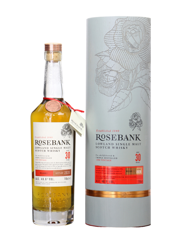 玫瑰河畔 30年 單一麥芽威士忌 Rosebank 30 YO