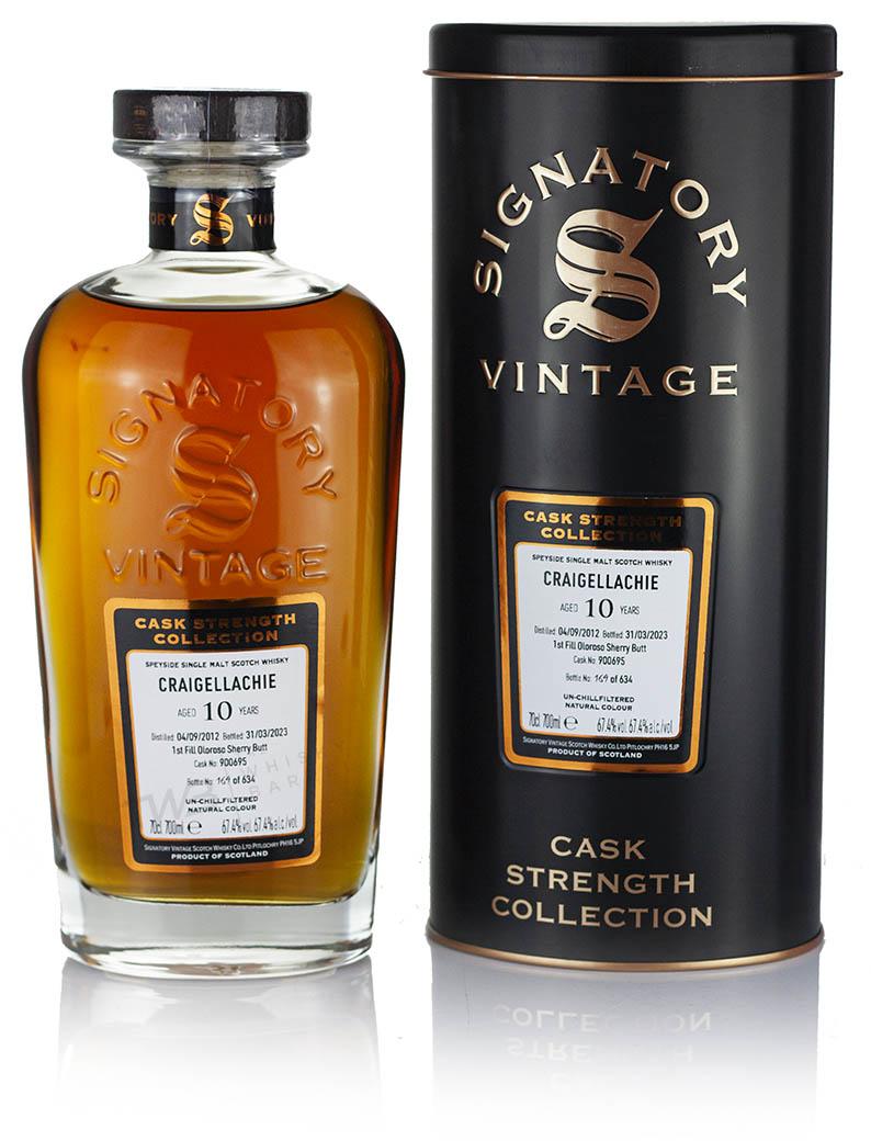 聖佛力 魁列奇 2012 SIGNATORY CRAIGELLACHIE 10yrs