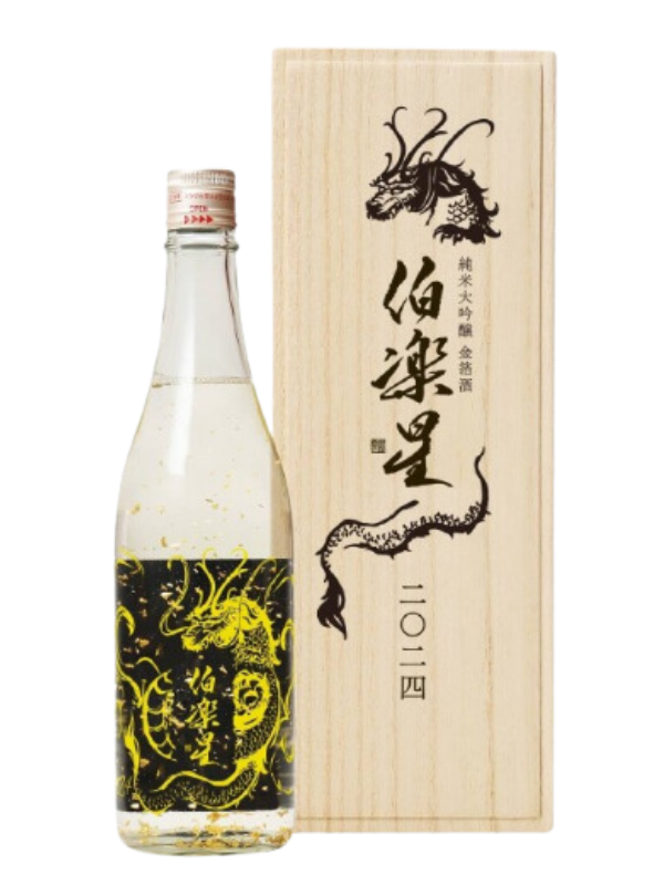 伯樂星 純米大吟釀干支金箔酒 2024龍年