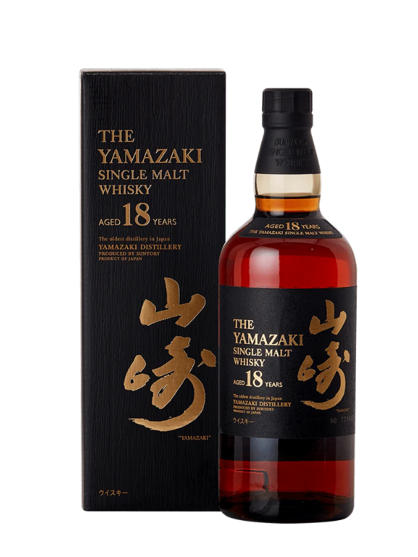 山崎18年 THE YAMAZAKI 18Y SINGLE MALT JAPANESE WHISKY