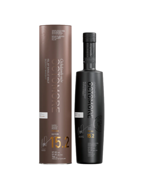 奧特摩 15.2蘇格蘭大麥單一純麥威士忌 Bruichladdich Octomore 15.2 Super-Heavily Peated Whisky