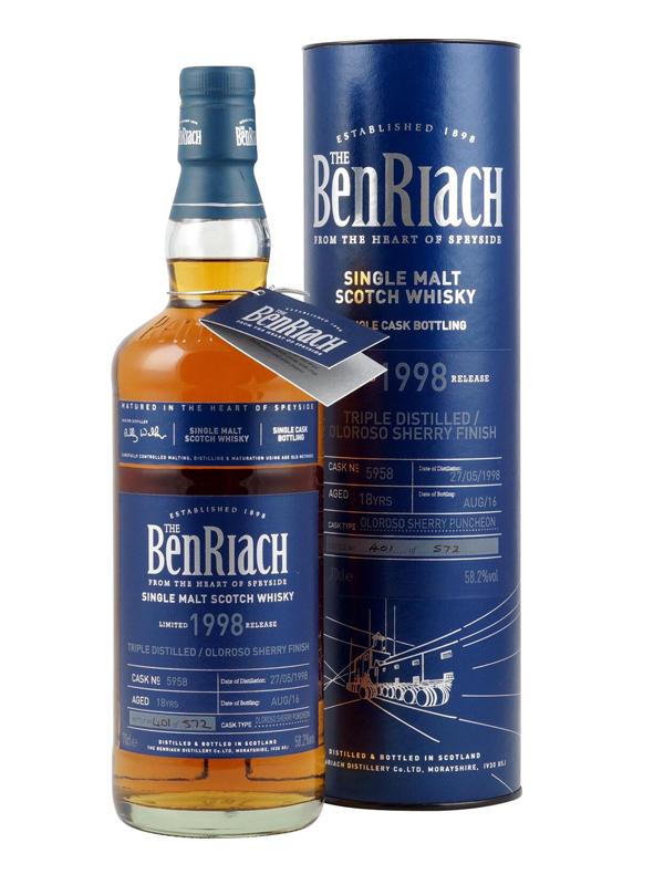 班瑞克 1998 18年 BenRiach 1998/2016 18YO #5681 - Exclusive Selected And Bottled For Taiwan