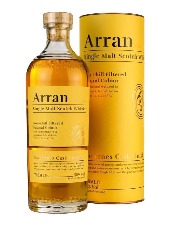Arran sauternes cask finish 艾倫 蘇玳貴腐桶 