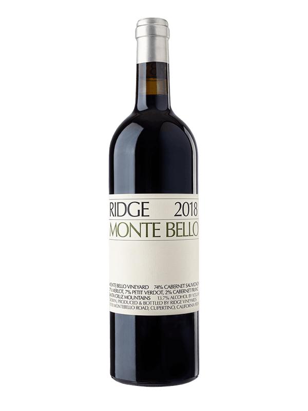 2018 Ridge Vineyards Monte Bello 