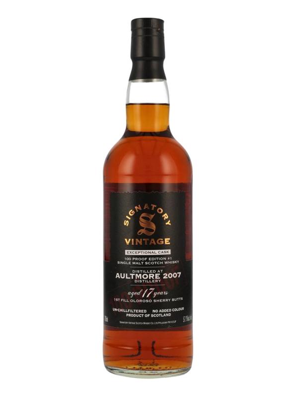 聖弗力 SIGNATORY Aultmore 2007 17yo