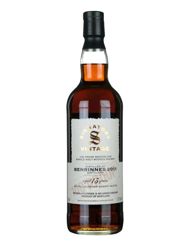 SIGNATORY 2011 BENRINNES 酒廠 聖弗力 13年單一麥芽威士忌