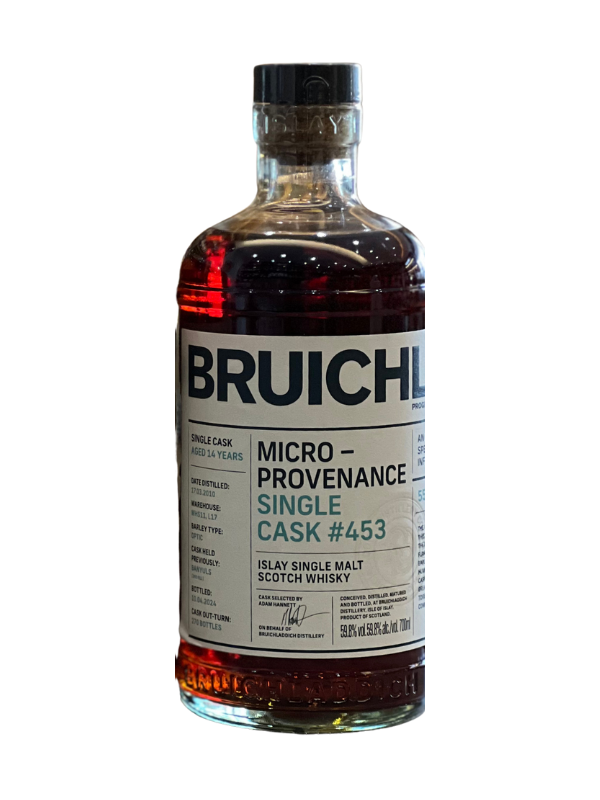 布萊迪 14年班努斯甜紅酒單桶 台灣獨享版 BRUICHLADDICH MICRO-PROVENANCE BANYULS Single Cask  #453/14yo  Taiwan Exclusive