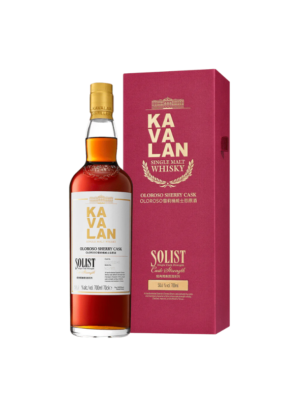噶瑪蘭獨奏系列Oloroso 雪莉單桶原酒威士忌Kavalan Solist Oloroso