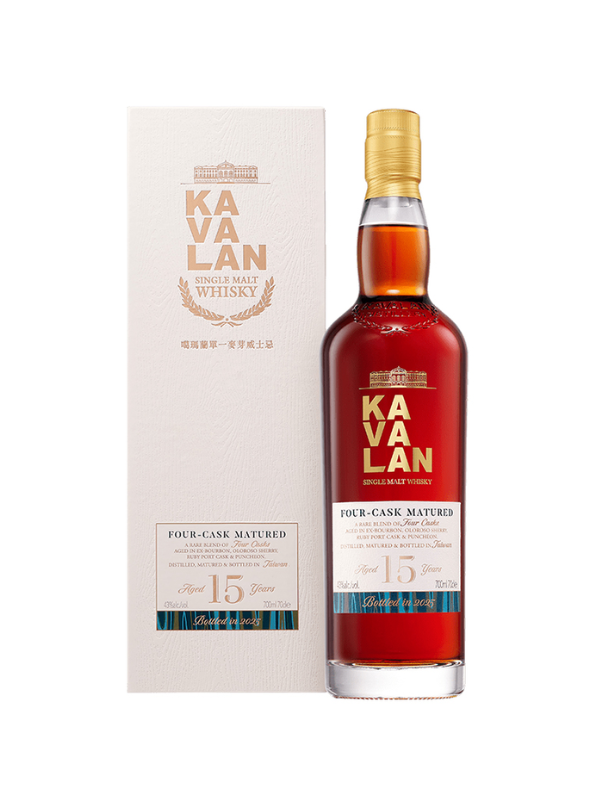 噶瑪蘭 15年 (2025版) KAVALAN 15 Years Old (2025 Edition)