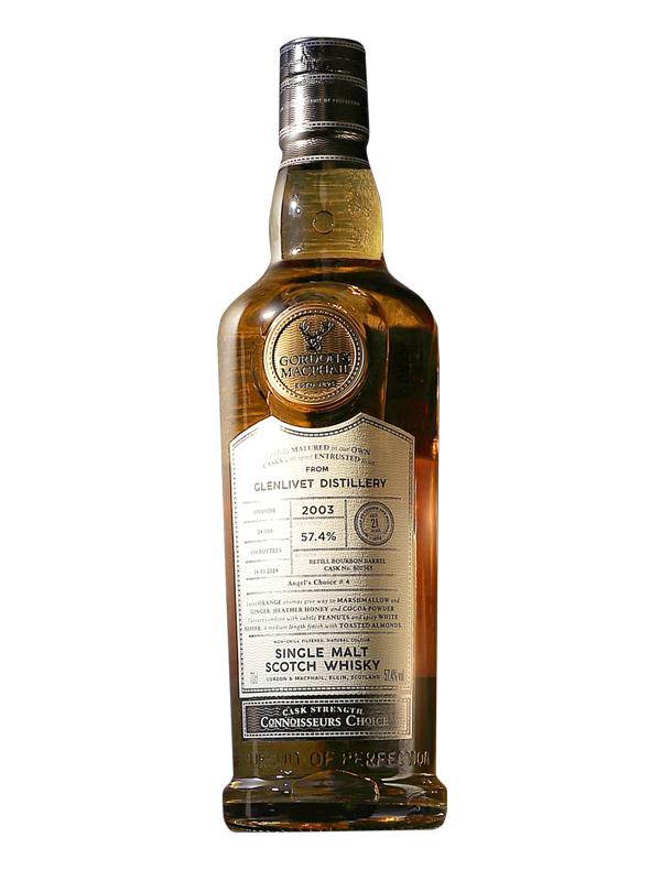 高登麥克菲爾 天使甄選#4 格蘭利威 2003/21年 Gordon & MacPhail Glenlivet 2003/21Y