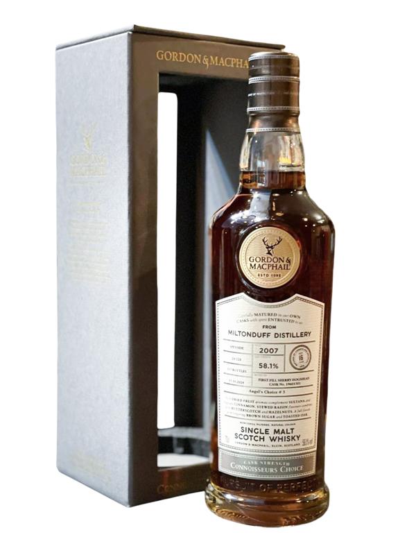 高登麥克菲爾 天使甄選#3 米爾頓道夫 2007/16年 Gordon & MacPhail  Miltonduff 2007/16Y