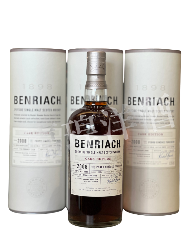 BENRIACH 2008 PX single cask #1914 班瑞克 2008年 PX雪莉桶#1914