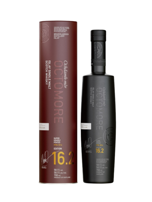 奧特摩 16.2 蘇格蘭 大麥單一純麥威士忌Bruichladdich Octomore 16.2 Super-Heavily Peated Whisky