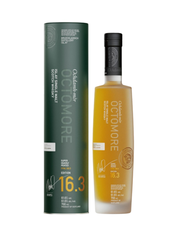 奧特摩 16.3 蘇格蘭 大麥單一純麥威士忌Bruichladdich Octomore 16.3 Super-Heavily Peated Whisky
