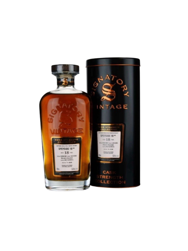 聖弗力 神秘斯貝賽 2007/18年 58.4%  Signatory Speyside(M) 2007/18yo 58.4%