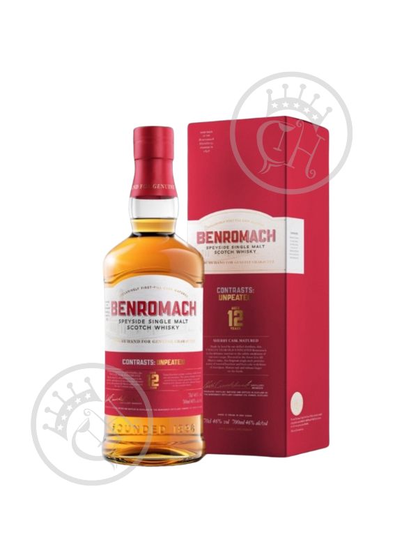 百樂門12年無泥煤單一麥芽威士忌Benromach Unpeated Aged 12 Years Single Malt Scotch Whisky
