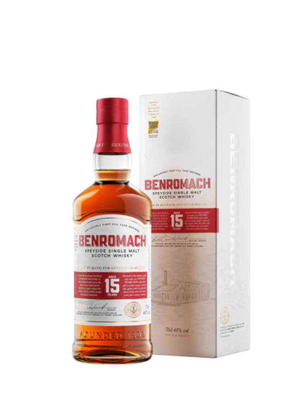 百樂門15年 Benromach 15YO Speyside Single Malt Scotch Whisky