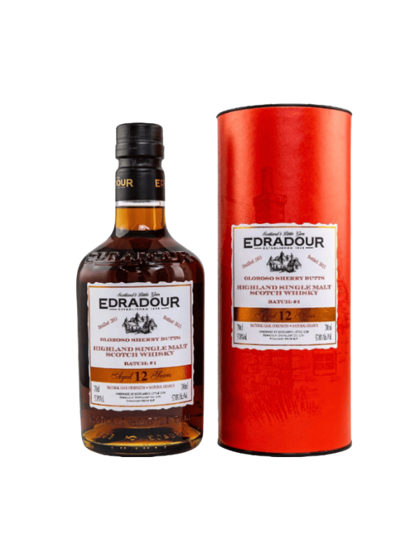 艾德多爾12年原桶強度第一批次EDRADOUR 12yo Cask Strength Batch 001
