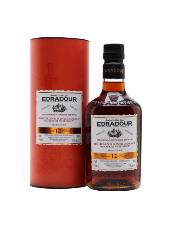 艾德多爾12年原桶強度第二批次EDRADOUR 12yo Cask Strength Batch 002