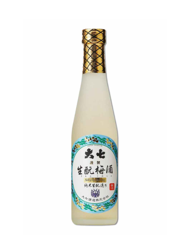 大七酒造 Silky Sparkling 生酛 氣泡梅酒 300ml