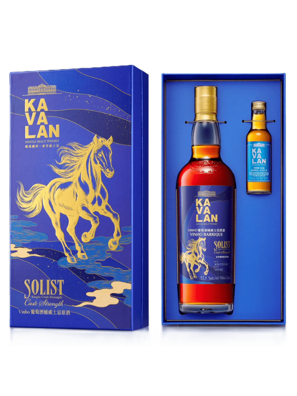 噶瑪蘭經典獨奏VINHO葡萄酒桶原酒馬年限定禮盒2026Kavalan Solist