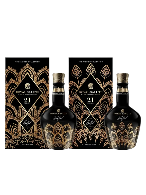 皇家禮炮21年王者之冠限定版/繁盛金冠+鋒芒金冠 Royal Salute 21yo The Harris Reed Edition II