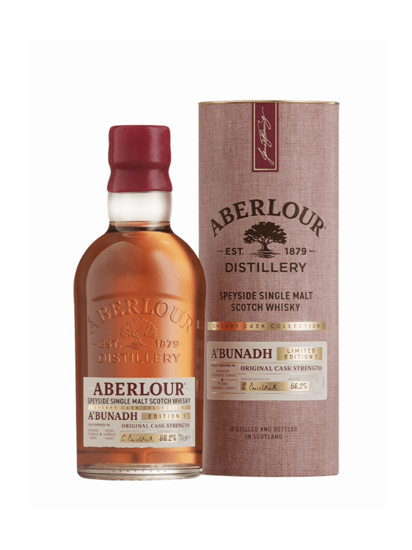 亞伯樂A Bunadh第一批次雙桶重雪莉原酒威士忌ABERLOUR SINGLE MALT SCOTCH WHISKY (A BUNADH)