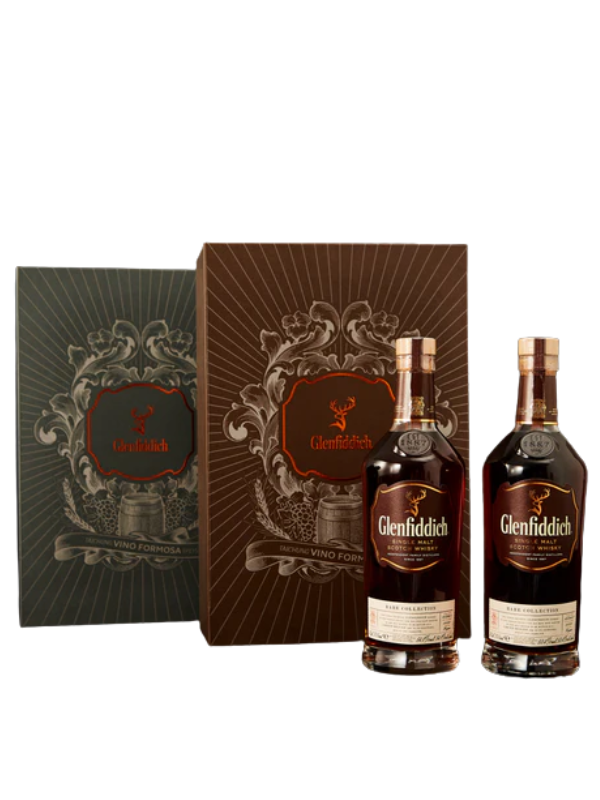  格蘭菲迪 「台灣精神」埔桃酒風味桶第二版 黑后/破冰 0.7L Glenfiddich Vino Formosa Rosso Cask Finish No.2 (Black Queen54.1%) (Ice Breaker53.4%)