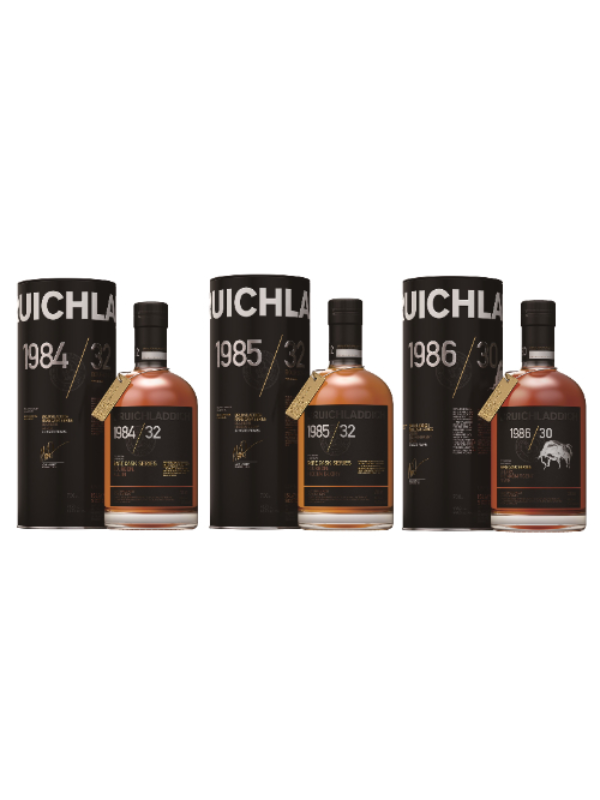 布萊迪．古稀系列年份珍藏三入組Bruichladdich, Rare Cask Vintage1984-1985-1986