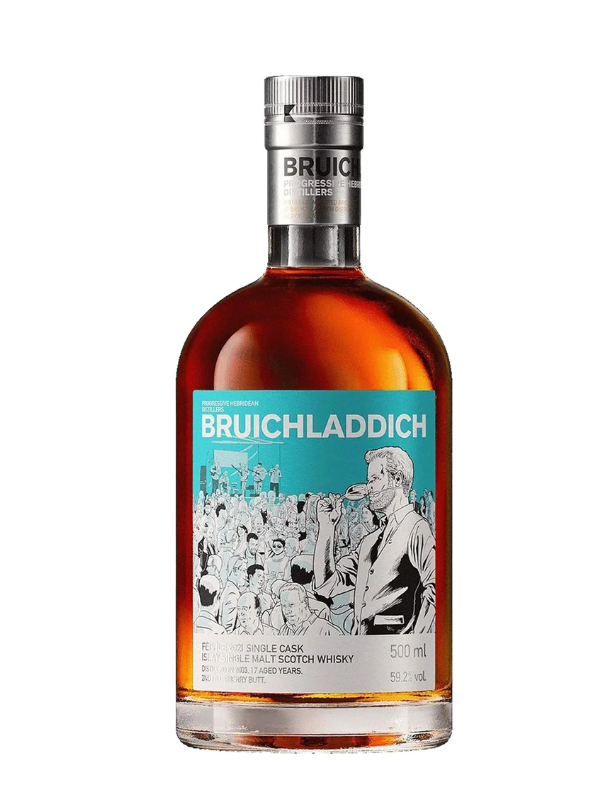 布萊迪17年嘉年華2021雪莉單桶原酒Bruichladdich 17 Years Single Cask Feis Ile 2021