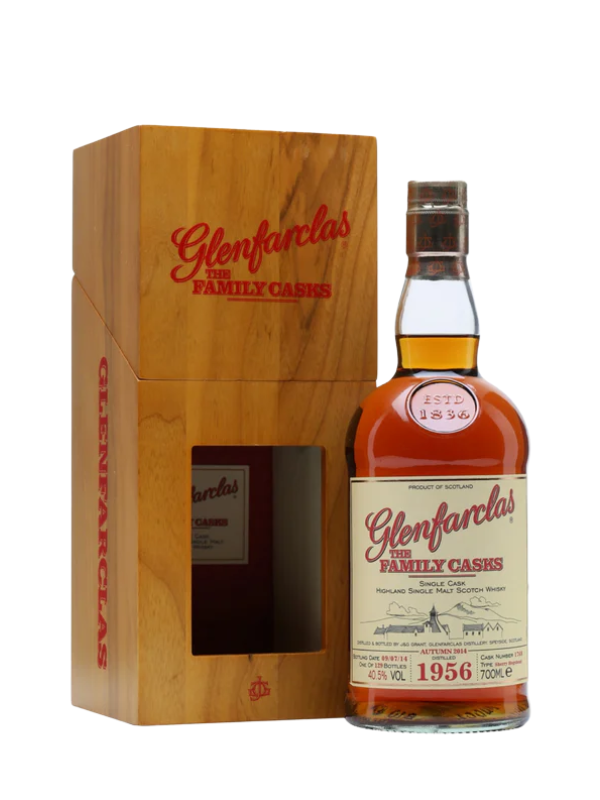 格蘭花格 家族桶1956#2353單一麥芽威士忌Glenfarclas Family Casks 1956 #2353Single Malt Scotch Whisky