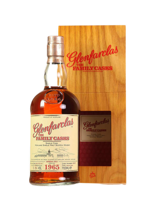 格蘭花格家族桶1965年單一純麥威士忌#4513 Glenfarclas Family Casks 1965 Single Malt Scotch Whisky#4513