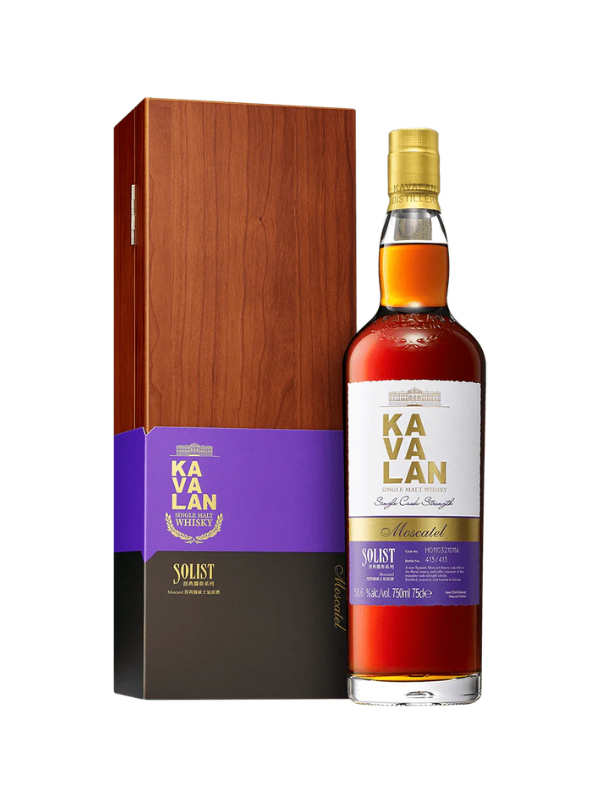 噶瑪蘭 經典獨奏 MOSCATEL雪莉桶原酒KAVALAN SOLIST MOSCATEL SHERRY SINGLE CASK STRENGTH