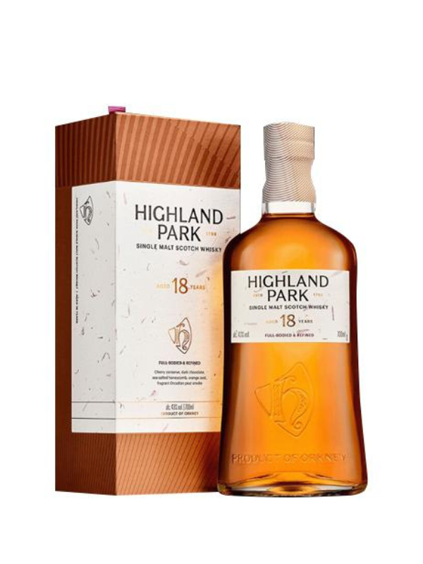 高原騎士18年 新包裝HIGHLAND PARK 18Y SINGLE MALT SCOTCH WHISKY