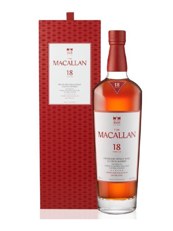 麥卡倫經典雪莉桶18年(新版) The Macallan Sherry Oak 18Y