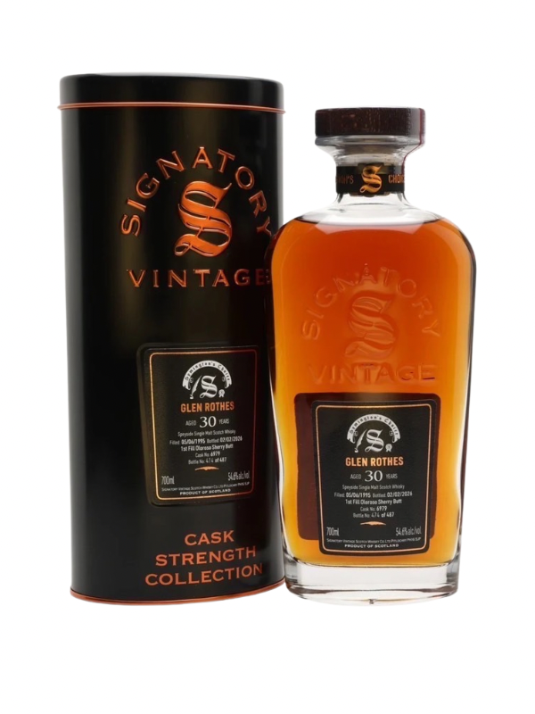 聖弗力創辦人系列 格蘭路思1995/30年#6979 54.6%單桶原酒 SIGNATORY GLEN ROTHES1995/30Y #6979 54.6%