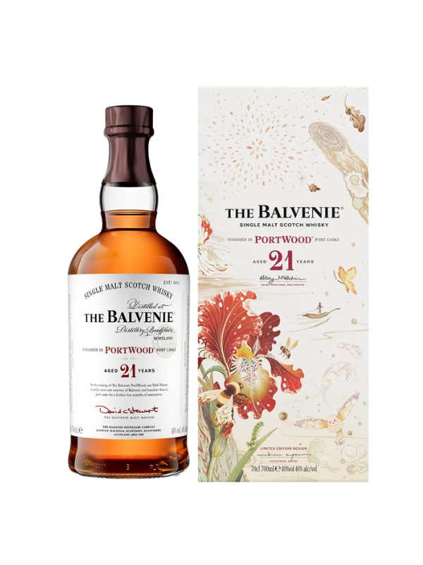 百富21年 花時心藝限量設計款THE BALVENIE 21Y PORTWOOD LIMITED EDITION