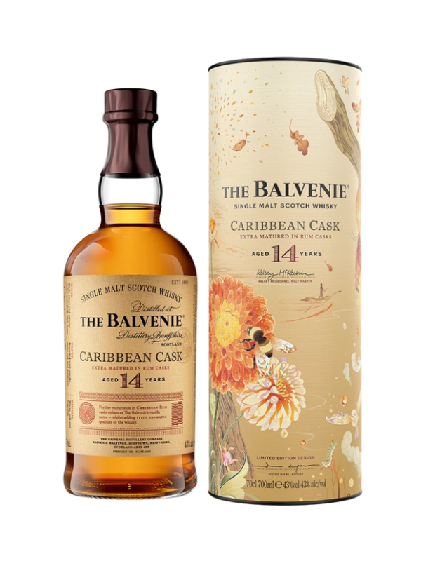 百富14年 花時心藝限量設計款THE BALVENIE 14Y CARIBBEAN CASK LIMITED