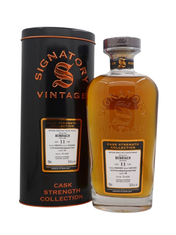 聖弗力班瑞克2015/11年#104 SIGNATORY BENRIACH2015/11Y#104