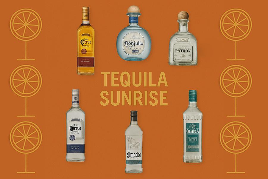 龍舌蘭日出(Tequila Sunrise)